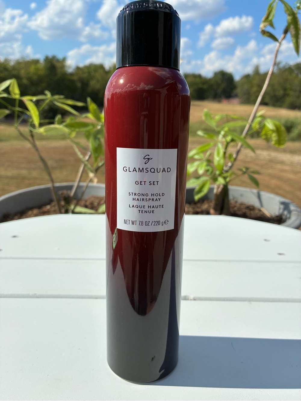 Glamsquad Get Set Strong Hold Hairspray – 7.8 oz